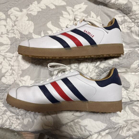 adidas Golf Shoes Gazelle Size 10 - Picture 3 of 12